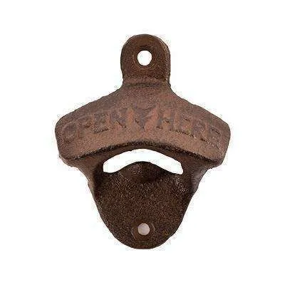 Rustic Farmhouse Wall Mounted Bottle Opener